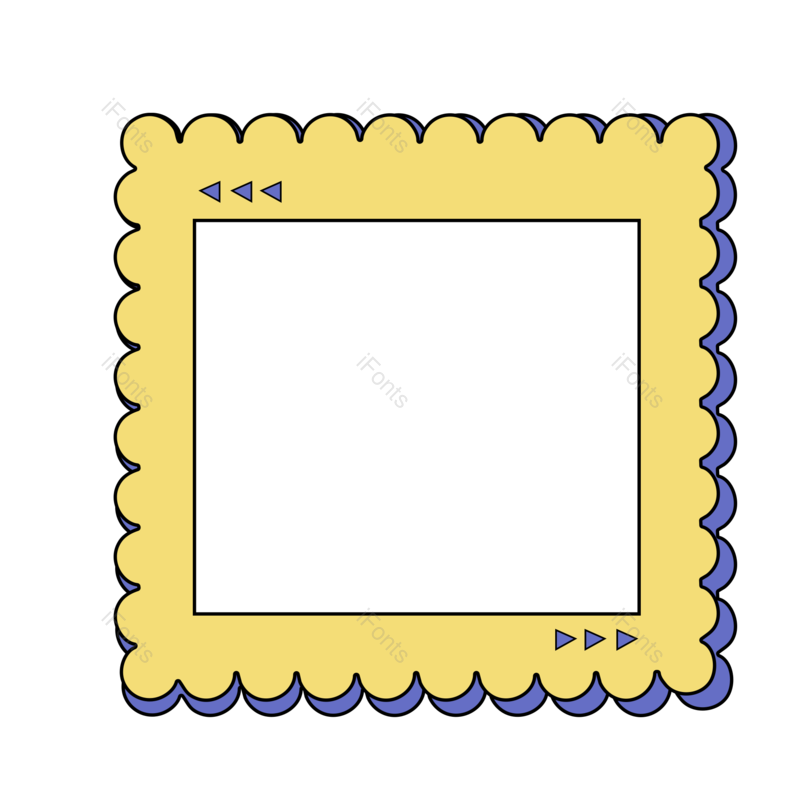 饼干图片,边框元素,卡通PNG,对话框免抠素材